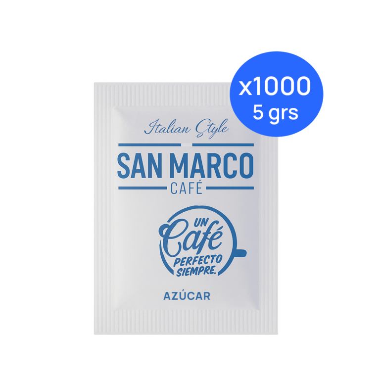 Sachet Azúcar Blanca San Marco 5 grs x1000